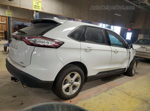 2FMPK4G95GBC58104 2016 FORD EDGE Белый Задняя правая четверть