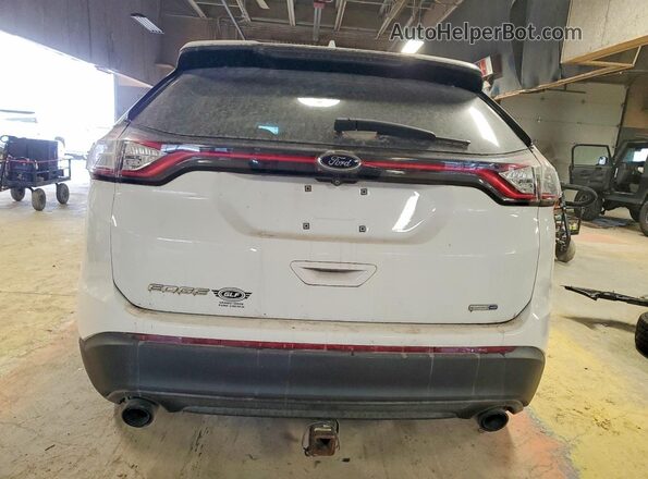 2FMPK4G95GBC58104 2016 FORD EDGE Белый Вид сзади