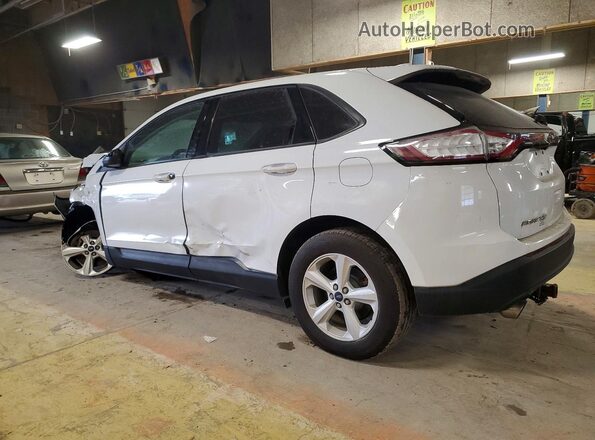 2FMPK4G95GBC58104 2016 FORD EDGE Белый Задняя левая четверть