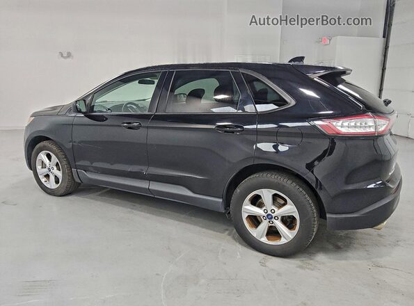 2FMPK4G97HBC20276 2017 FORD EDGE Черный Задняя левая четверть