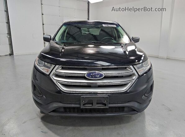 2FMPK4G97HBC20276 2017 FORD EDGE Черный Вид спереди