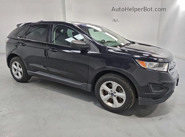 2FMPK4G97HBC20276 2017 FORD EDGE Черный Передняя правая четверть