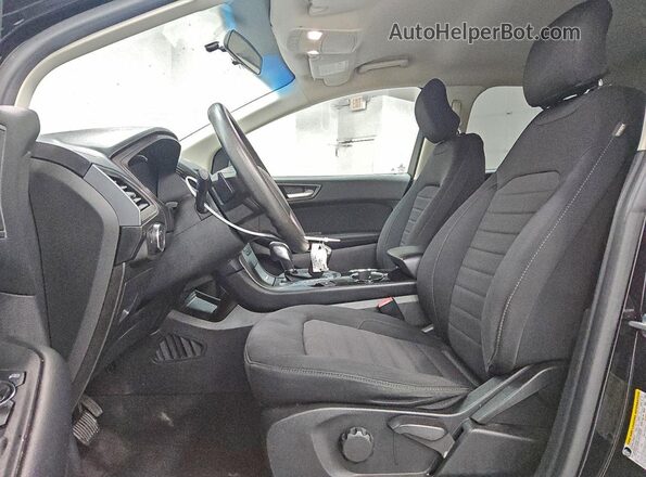 2FMPK4G97HBC20276 2017 FORD EDGE Черный Вид салона спереди