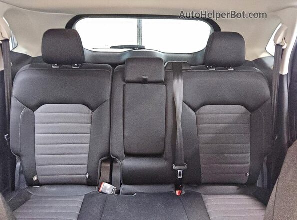 2FMPK4G97HBC20276 2017 FORD EDGE Черный Вид задних сидений