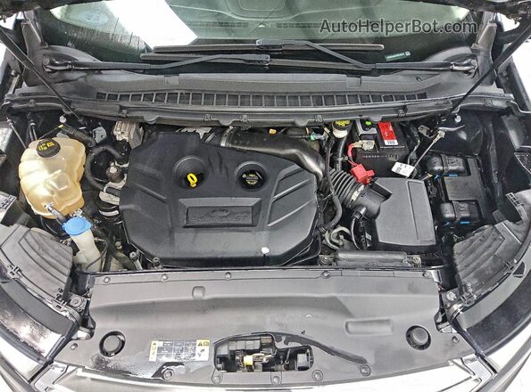 2FMPK4G97HBC20276 2017 FORD EDGE Черный Вид подкапотного пространства