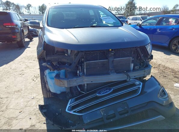 2FMPK4J89HBB15089 2017 FORD EDGE Серый Вид спереди