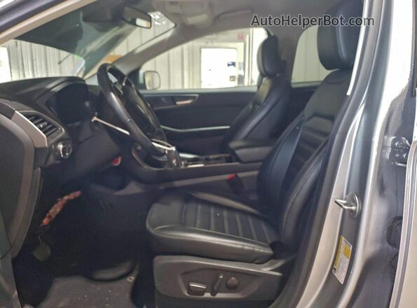 2FMPK4J90PBA34201 2023 FORD EDGE Silver Вид салону спереду