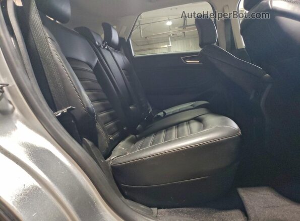 2FMPK4J90PBA34201 2023 FORD EDGE Silver Вид задньої частини салону