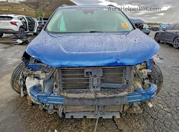 2FMPK4J90PBA51774 2023 FORD EDGE Blue Вид спереду