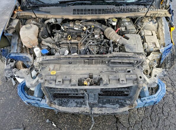 2FMPK4J90PBA51774 2023 FORD EDGE Blue Вид задньої частини салону