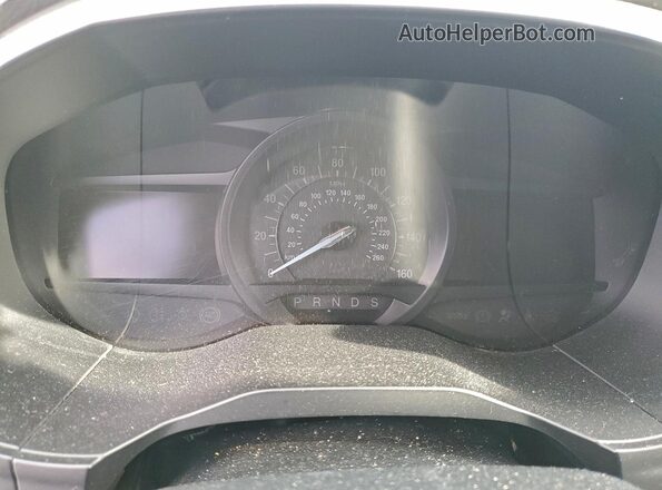 2FMPK4J96NBA82587 2022 FORD EDGE Black Instrument cluster view