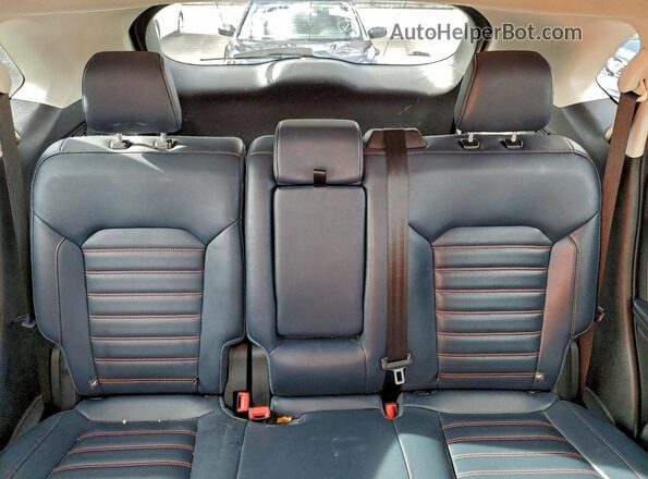 2FMPK4J96NBA82587 2022 FORD EDGE Black Rear seats view