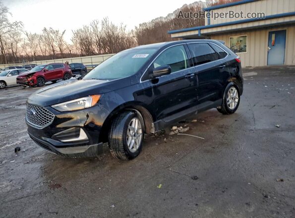 2FMPK4J98PBA27108 2023 FORD EDGE Black Առջևի ձախ երեք քառորդ տեսարան