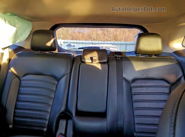2FMPK4J98PBA27108 2023 FORD EDGE Black Հետևի նստատեղերի տեսք