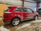 2016 Ford Edge Titanium Red vin: 2FMPK4K88GBC50335