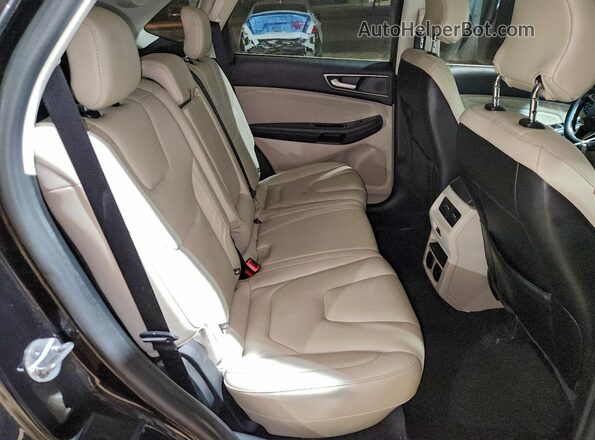 2FMPK4K90KBB54779 2019 FORD EDGE Black Вид задньої частини салону