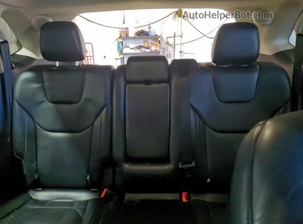 2FMPK4K91GBB41918 2016 FORD EDGE Черный Вид задних сидений