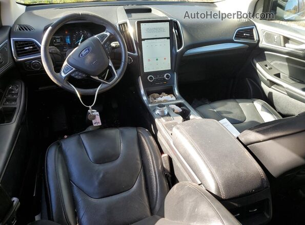 2FMPK4K92NBA45437 2022 FORD EDGE Черный Вид панели приборов