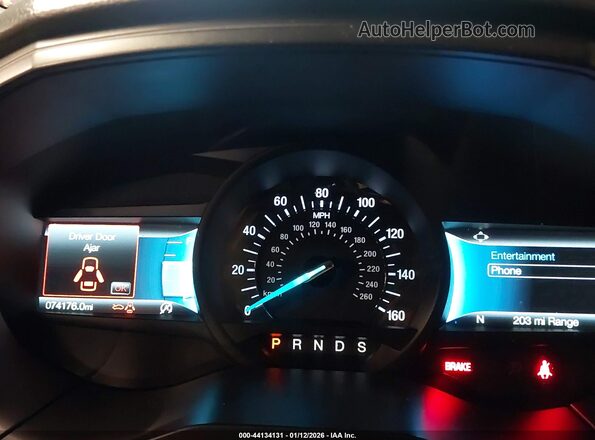 2FMPK4K94NBA52437 2022 FORD EDGE Gray Widok tylnych siedzeń
