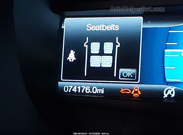 2FMPK4K94NBA52437 2022 FORD EDGE Gray 