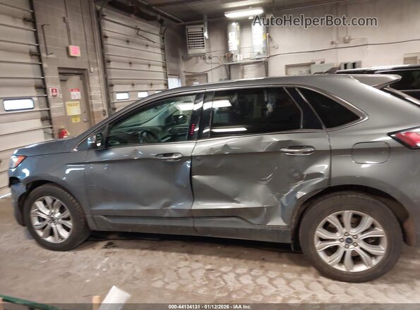2FMPK4K94NBA52437 2022 FORD EDGE Gray Widok wnętrza 360 stopni