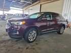 2021 Ford Edge Titanium Maroon vin: 2FMPK4K95MBA45141
