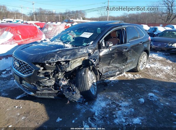 2FMPK4K95RBB26261 2024 FORD EDGE Black წინა ხედი