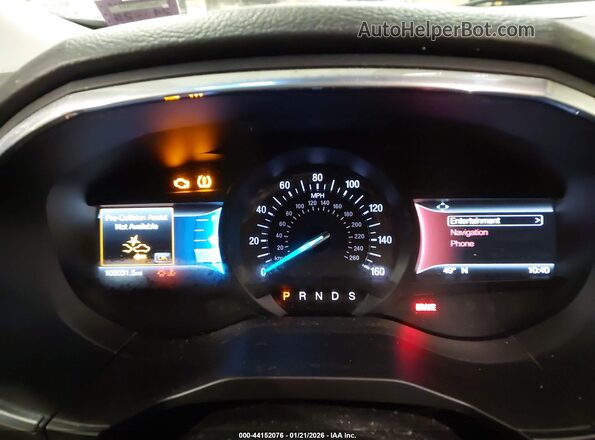 2FMPK4K96KBC67345 2019 FORD EDGE Темно-бордовый Вид задних сидений