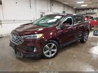 2019 Ford Edge Titanium Темно-бордовый vin: 2FMPK4K96KBC67345