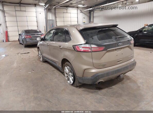 2FMPK4K9XLBA27300 2020 FORD EDGE Желто-коричневый Задняя левая четверть