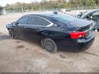 2017 Chevrolet Impala 1lt Black vin: 2G1105S35H9116166