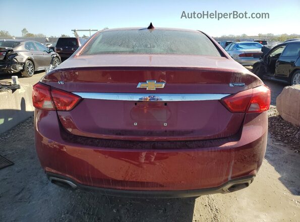 2G1105S39L9104529 2020 CHEVROLET IMPALA Red Widok z tyłu