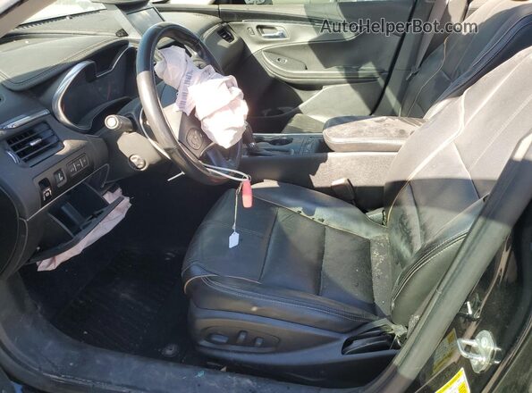 2G1145S34G9206671 2016 CHEVROLET IMPALA Черный Вид салона спереди