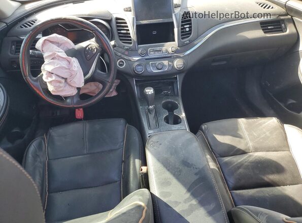 2G1145S34G9206671 2016 CHEVROLET IMPALA Черный Вид панели приборов