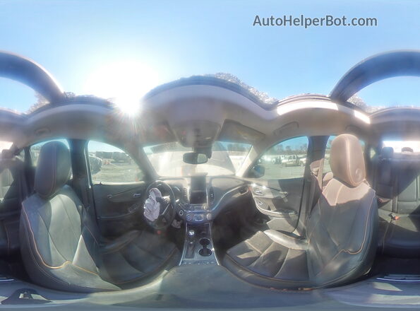 2G1145S34G9206671 2016 CHEVROLET IMPALA Черный Панорамный вид салона 360°