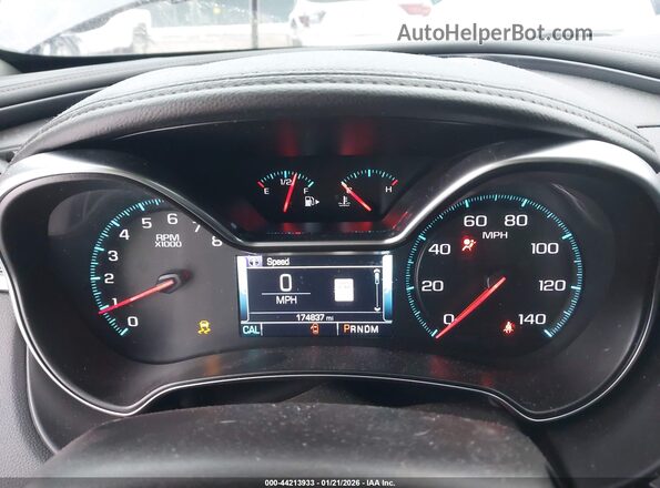 2G1145S36H9125091 2017 CHEVROLET IMPALA Черный Вид задних сидений