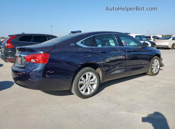 2G11Z5SA1K9136149 2019 CHEVROLET IMPALA Синий Задняя правая четверть
