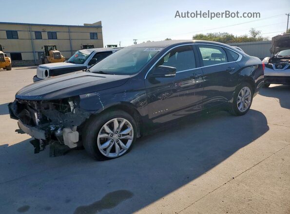 2G11Z5SA1K9136149 2019 CHEVROLET IMPALA Синий Передняя левая четверть