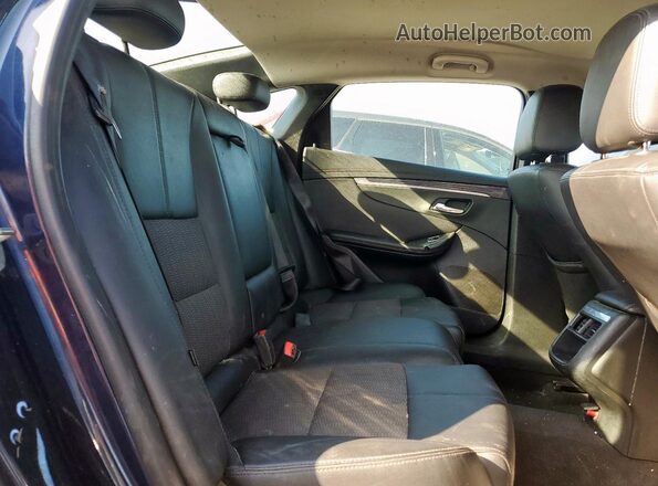 2G11Z5SA1K9136149 2019 CHEVROLET IMPALA Синий Вид задних сидений