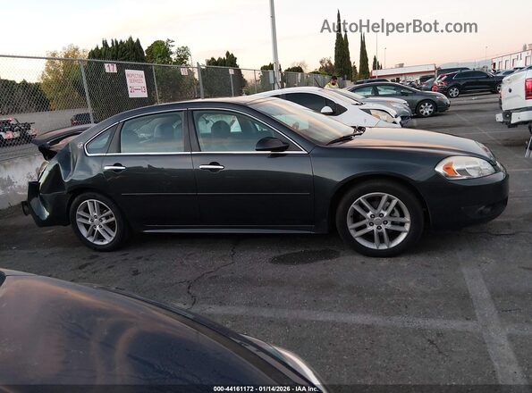 2G1WC5E31G1107129 2016 CHEVROLET IMPALA Black Vista interior trasera