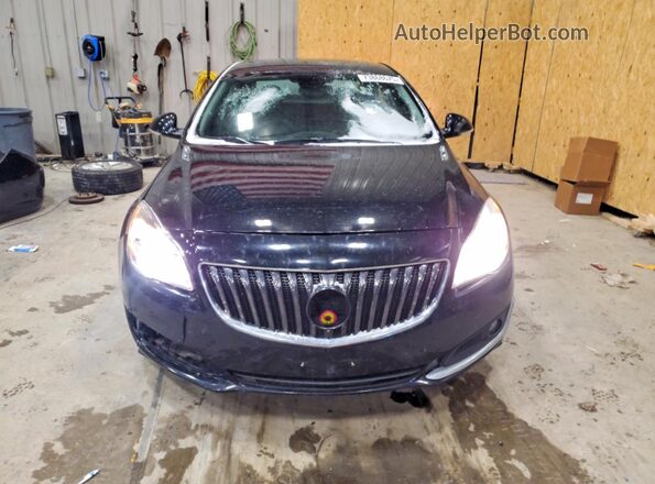 2G4GK5EX0G9113731 2016 BUICK REGAL Black Vista frontal