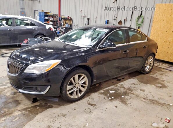 2G4GK5EX0G9113731 2016 BUICK REGAL Black Vista tres cuartos delantera izquierda
