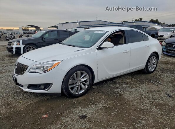 2G4GK5EX1G9161982 2016 BUICK REGAL Белый Передняя левая четверть