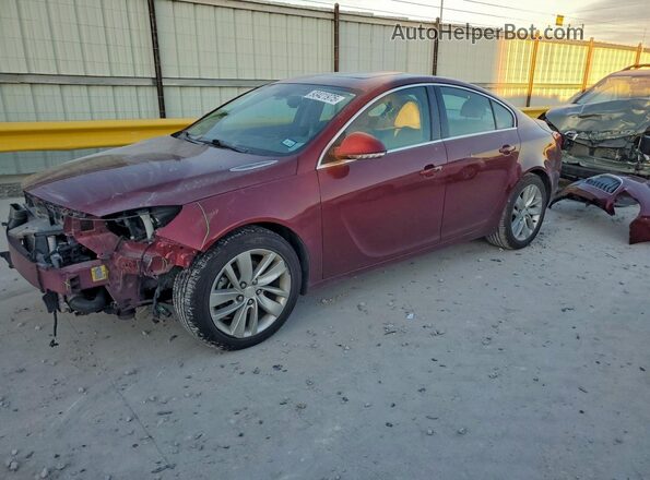 2G4GK5EXXG9185472 2016 BUICK REGAL Maroon Przód lewy