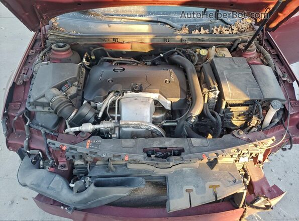 2G4GK5EXXG9185472 2016 BUICK REGAL Maroon Widok wnętrza z tyłu
