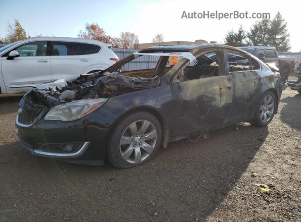 2G4GS5GX5G9185134 2016 BUICK REGAL Пожар Передняя левая четверть