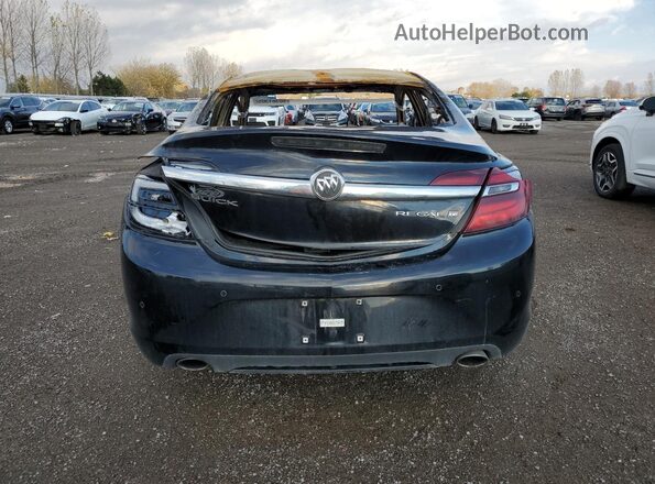 2G4GS5GX5G9185134 2016 BUICK REGAL Пожар Вид сзади