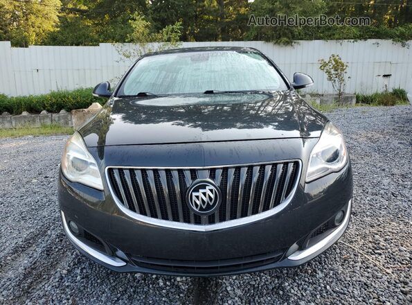 2G4GT5GX4G9167737 2016 BUICK REGAL Charcoal Widok z przodu