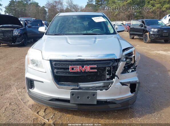 2GKALMEK2G6288378 2016 GMC TERRAIN Silver Вид щитка приладів