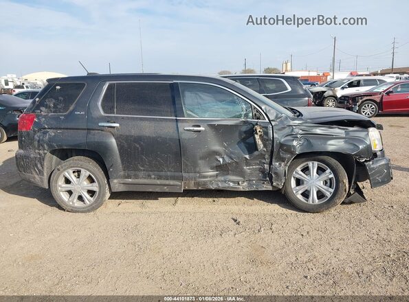 2GKALMEK3H6250658 2017 GMC TERRAIN Черный Вид задней части салона